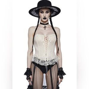 Haunting Presence Lace Bustier.